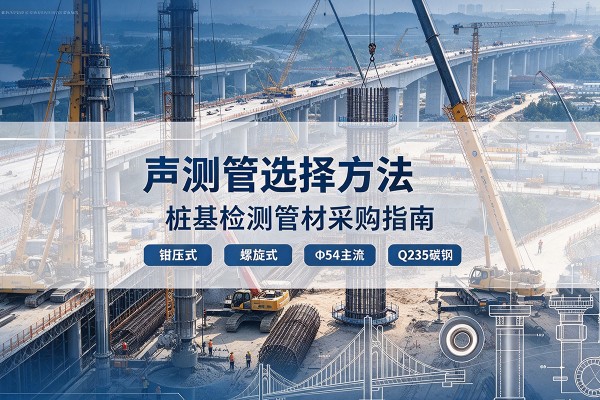 闽侯声测管选型标准