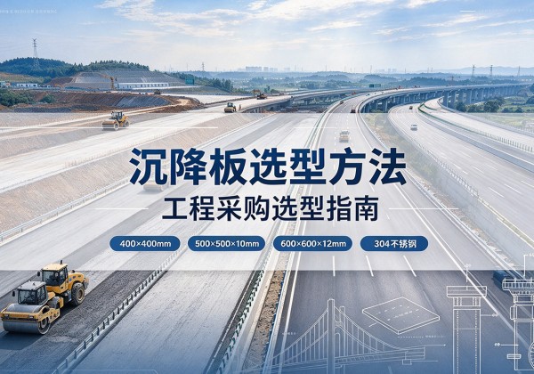 闽侯沉降板选择方法