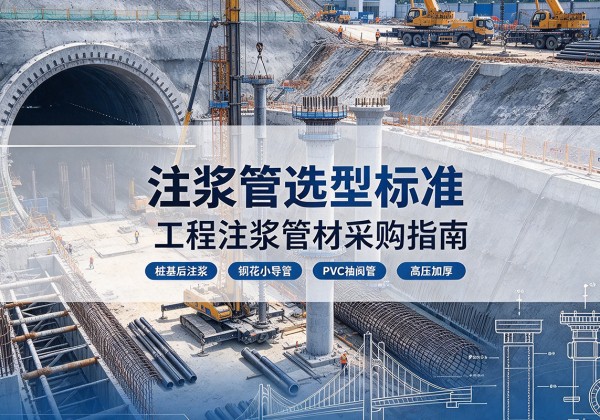 闽侯注浆管选型标准